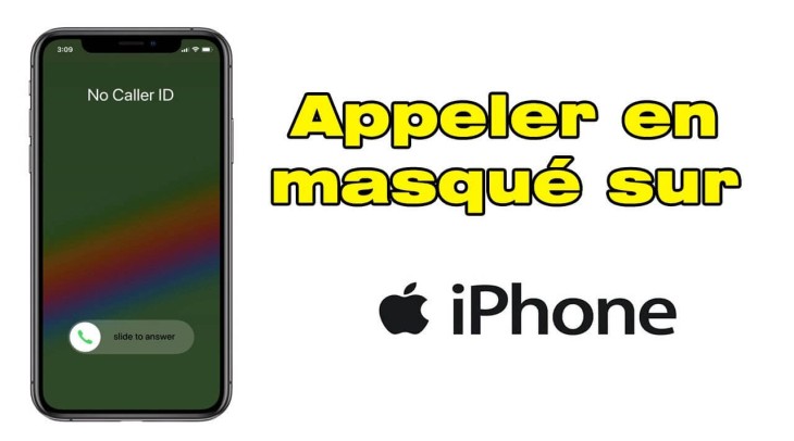 Comment passer un appel en numéro masqué depuis un iPhone ?