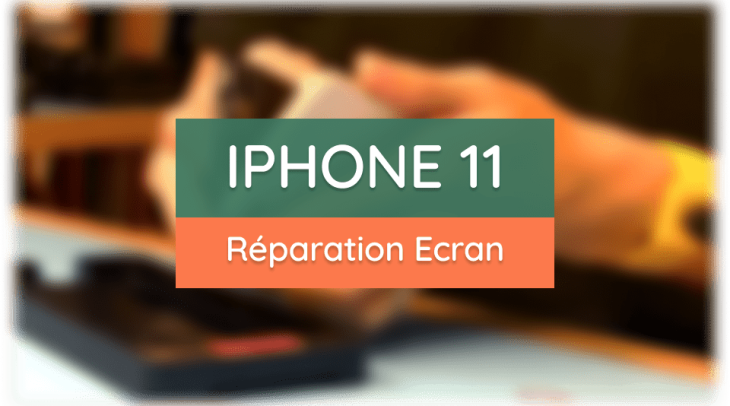 Tutoriel photo pour changer l'écran de votre iPhone 11 si la vitre