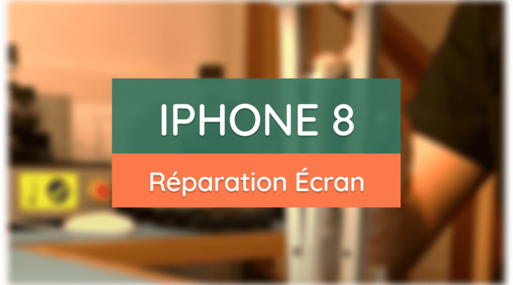 Réparation de l'écran de l'iPhone 8