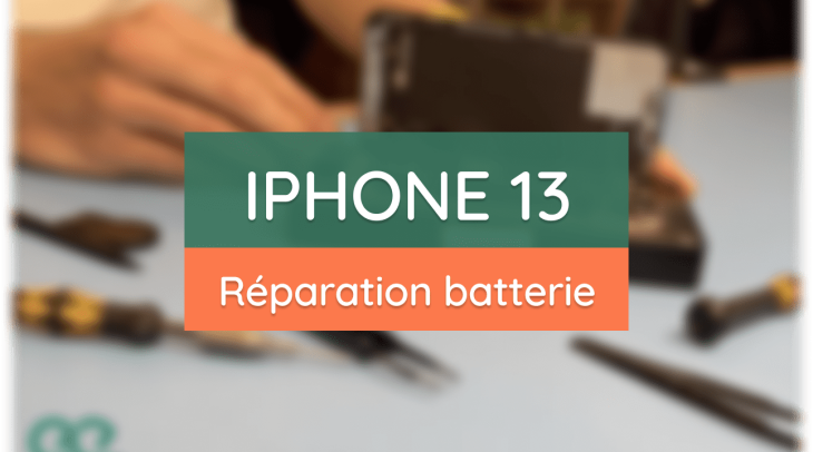 Guide de réparation de la batterie de l'iPhone 13