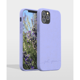 Coque iPhone 12 / 12 Pro Biodégradable Lavande Just Green