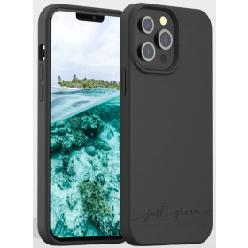 Coque iPhone 13 Pro Max Biodégradable Noire Just Green