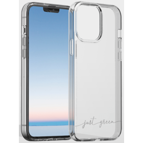 Coque iPhone 13 Pro Max Recyclable Transparente Just Green