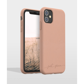 Coque iPhone 11 Biodégradable Sand Just Green