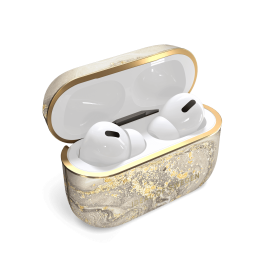 Airpods Pro Coque Fashion Sparkle Greige Marble Ideal Of Sweden