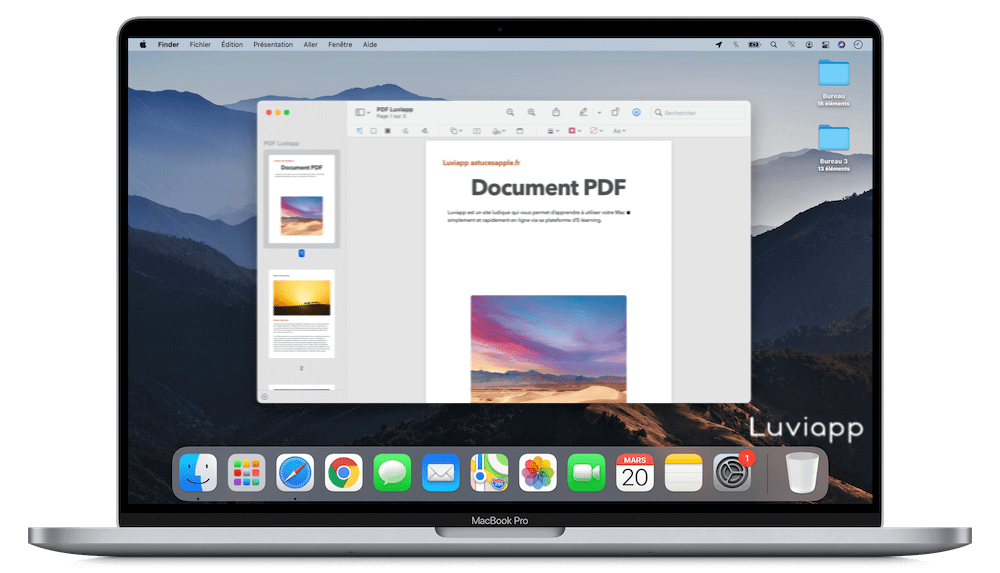 Comment modifier un PDF avec les touches d’un clavier Mac ?
