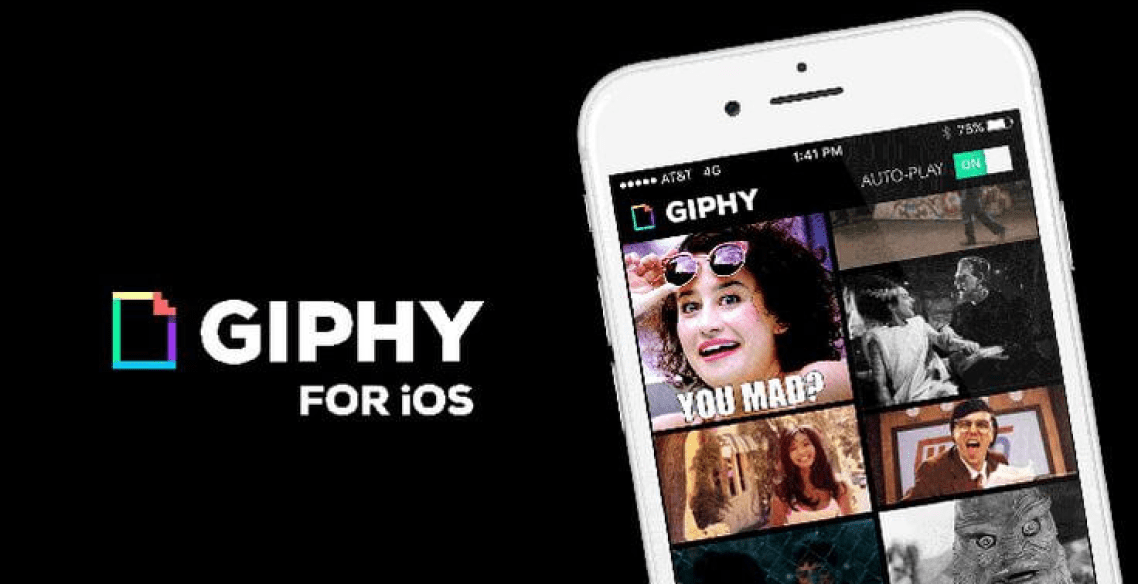 Application Giphy pour fond d'écran vidéo iPhone